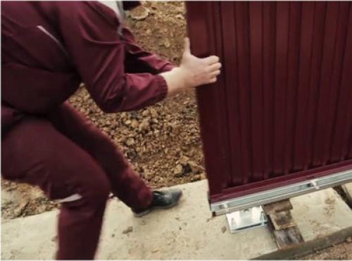 Уличная калитка своими руками. Откатная калитка – самостоятельное конструирование