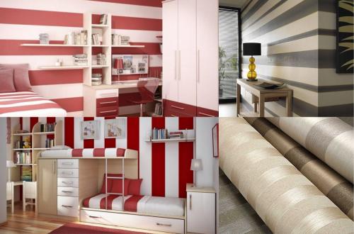 Как клеить обои горизонтально. Поклейка вдоль стены: «за» и «против»