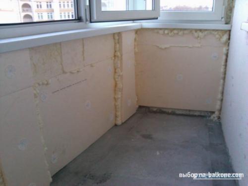 Правильное утепление балкона. Утепляем балкон изнутри правильно. 6 этапов работ