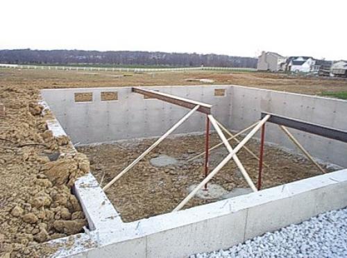 Цоколь из газобетона. Цокольный этаж из газоблоков