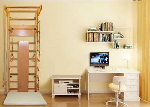 Спортивный комплекс своими руками для детей. Спортзал для ребенка дома – нужен или нет 05