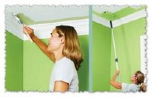 Как покрасить гипсокартонный потолок. Покраска гипсокартонных потолков —  один из наиболее популярных видов финишной отделки 04