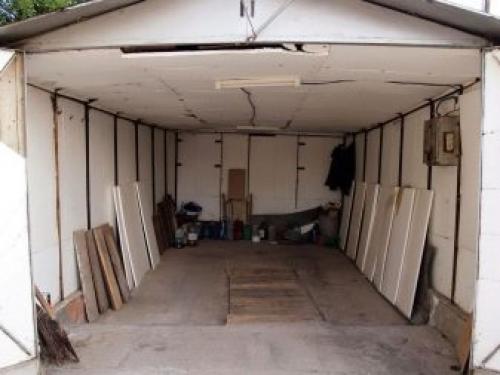 Чем утеплить гараж из профнастила. Утепление гаража из профнастила 09