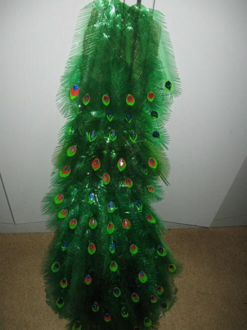 Как сделать павлина из. Птица счастья: павлин из пластиковой бутылки