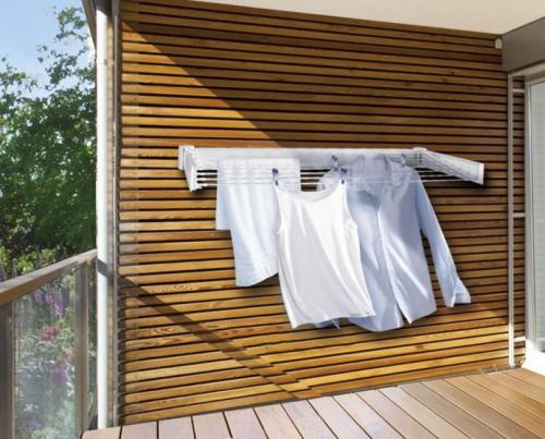 Как на балконе повесить бельевые веревки. Веревки для белья