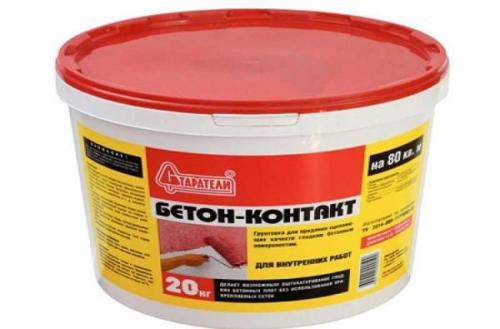 Как наносить шпаклевку на бетоноконтакт. Назначение и область применения