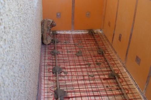 Теплый пол или радиаторы на балконе. Выбираем теплый пол на балкон