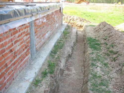 Как сделать дренаж дома. Общие сведения о дренажной системе дома 06
