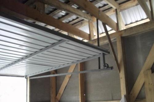 Самодельные ворота в гараж. Чертежи и размеры подъемных гаражных ворот, как сделать их своими руками