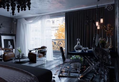 Спальня в черно белом стиле на даче. Черная спальня – советы по оформлению и отделочным материалам. 125 фото популярных комбинаций