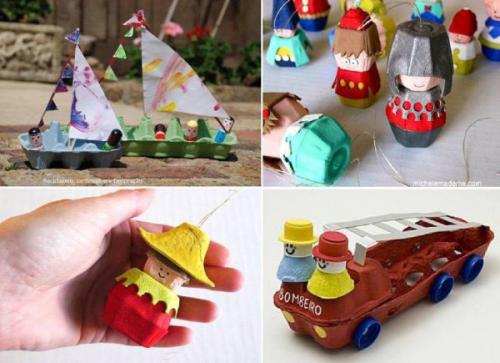 Поделки из контейнеров для яиц своими руками. Поделки из яичных лотков: оригинальные идеи, фото и видео мастер классы. Что сделать из яичных лотков?