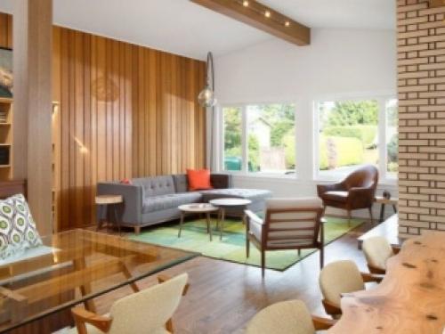 Потолок на даче, каким материалом сделать. Монтаж вагонки 03