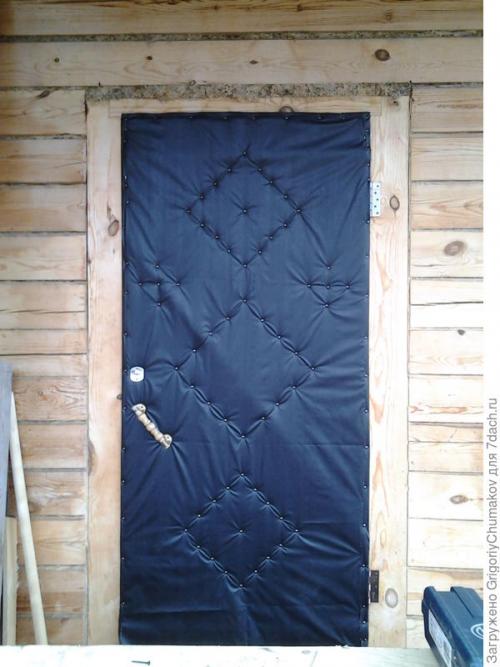 Обивка и утепление дверей. Обивка, утепление входной двери, или Холодает - пора утепляться