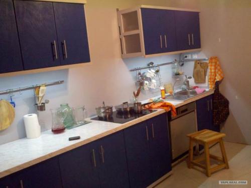 Кухня своими руками из фанеры.  Реальная кухня