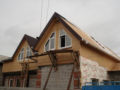 Строительство мансарды в деревянном доме. Строительство мансарды своими руками чертежи фото 07