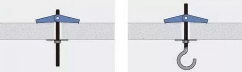 Как повесить старую люстру. Монтаж с помощью потолочного крюка