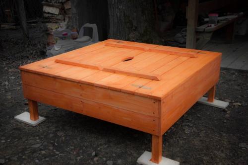 Песочница с крышей своими руками чертеж. Песочница своими руками — лучшие идеи, материалы, самые простые чертежи и схемы (80 фото)