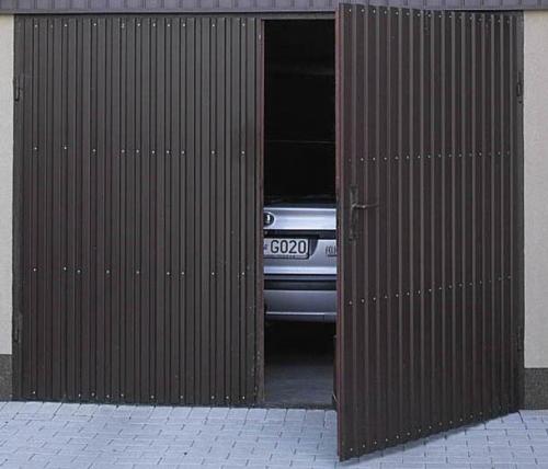 Виды гаражных ворот. Виды ворот по конструкции