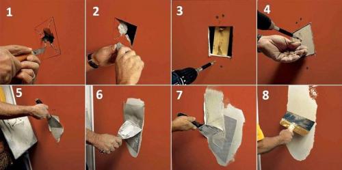 Как заделать дырку в керамической плитке. Как заделать ненужные отверстия в кафеле, чтобы не было их видно