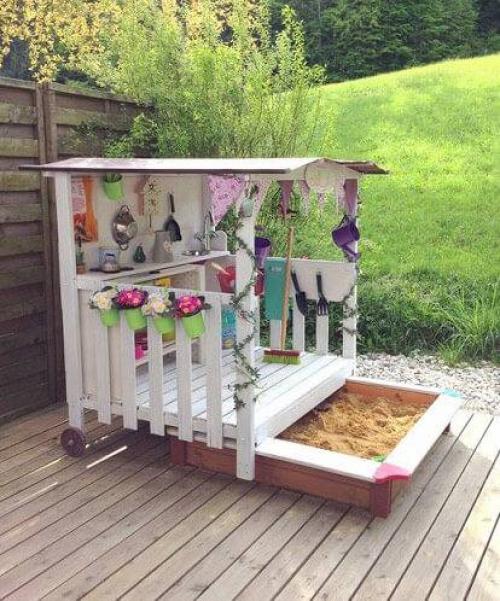 Песочница своими руками из досок. Из чего делаются песочницы своими руками: фото и советы