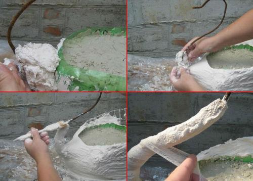 Лебедь из пластиковых крышек. Белый лебедь из пластиковой бутылки