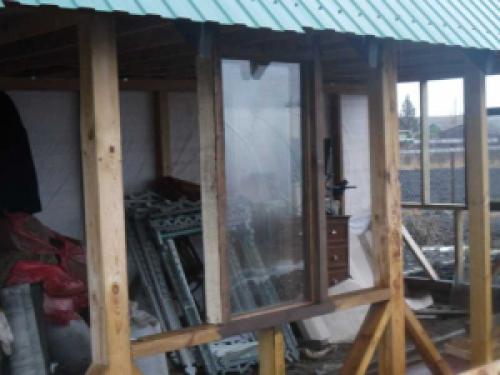 Глухое окно своими руками