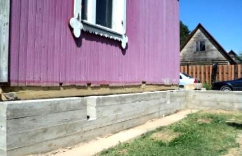 Кирпичный фундамент для деревянного дома. Фундамент под кирпичный домик на даче