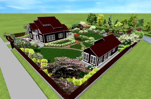 Планировка участка 15 соток. Что следует учитывать при планировании работ