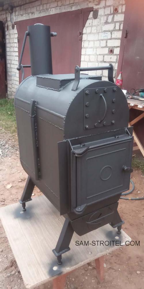 Своими руками печи из металла. Печь своими руками из металла