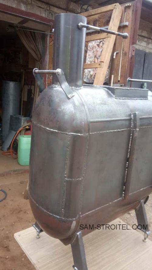 Своими руками печи из металла. Печь своими руками из металла