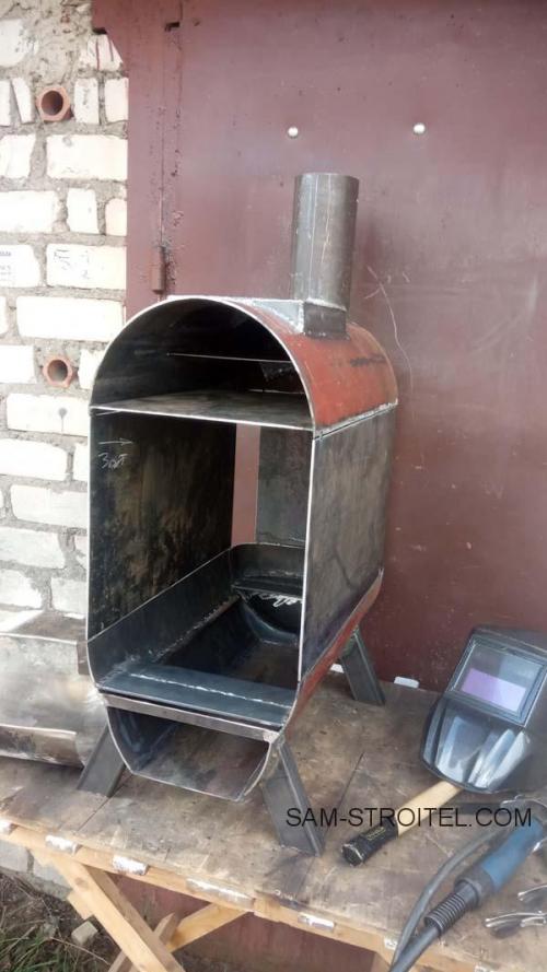 Своими руками печи из металла. Печь своими руками из металла