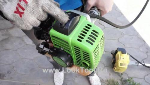 Как устроена бензокоса. Как устроена бытовая мотокоса 02