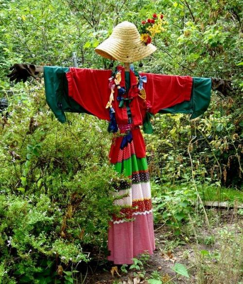 Огородное пугало картинки. Секрет эффективного пугала