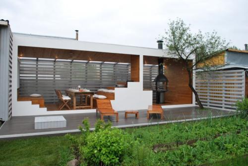 Идеи для беседки с мангалом. Беседка с мангалом — фото красиво оформленных беседок в современном стиле