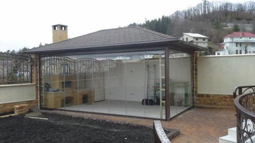 Идеи для беседки с мангалом. Беседка с мангалом — фото красиво оформленных беседок в современном стиле