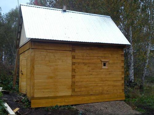 Сборка бани из бруса. Основные этапы монтажа брусовой бани 09 Сборка бани из бруса. Основные этапы монтажа брусовой бани 09