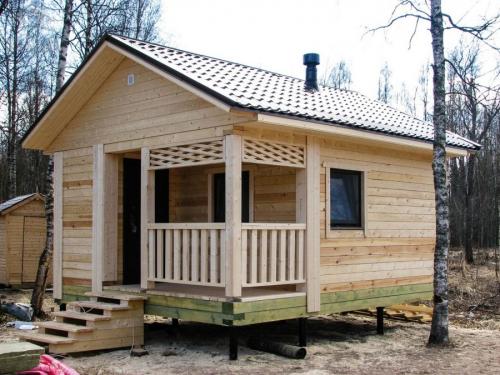 Пошаговое строительство бани из бруса. Баня из бруса – этапы проектирования и строительства. Инструкция по подбору лучших проектов для постройки