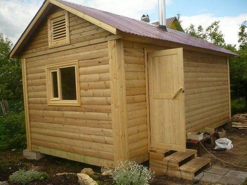 Сборка бани из бруса. Основные этапы монтажа брусовой бани 05 Сборка бани из бруса. Основные этапы монтажа брусовой бани 05