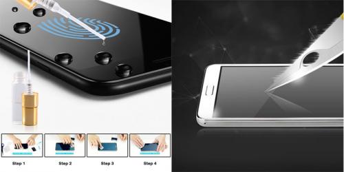 Как повторно наклеить защитное стекло. Стекло не клеится по краям. Решение проблемы