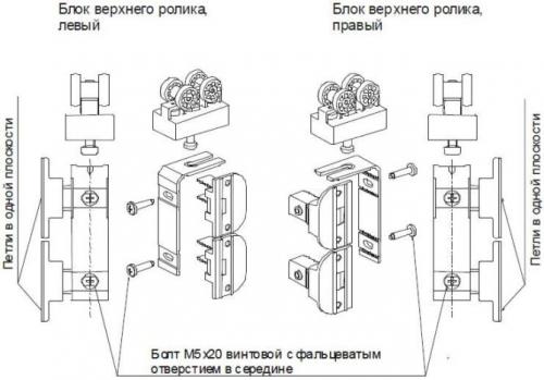 Как поставить дверь-гармошку своими руками. Порядок работы