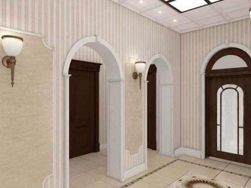 Чем отделать готовую арку. Как отделать и украсить арку в дверном проеме: оригинальные идеи оформления