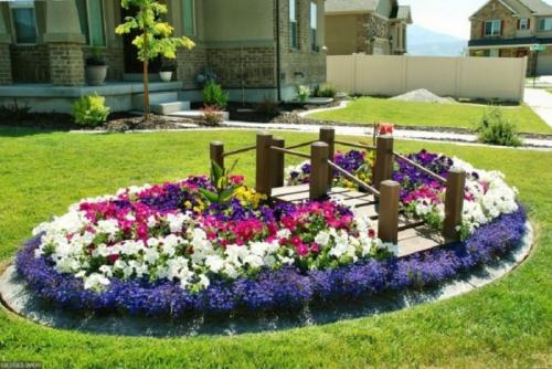 Схема посадки цветочной клумбы. Виды клумб и выбор места