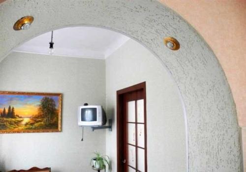 Чем отделать готовую арку. Как отделать и украсить арку в дверном проеме: оригинальные идеи оформления