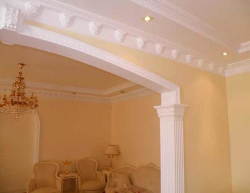 Чем отделать готовую арку. Как отделать и украсить арку в дверном проеме: оригинальные идеи оформления