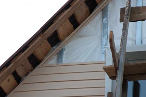 Как обшить фронтон сайдингом. Правильный расчет количества материалов