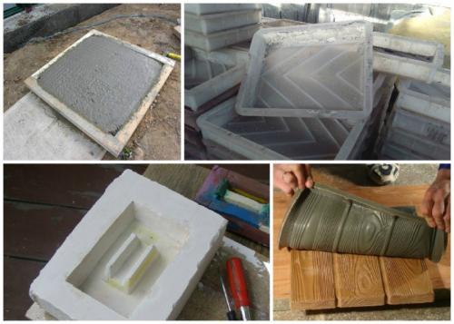 Формы для дорожек своими руками. Собственноручное изготовление форм