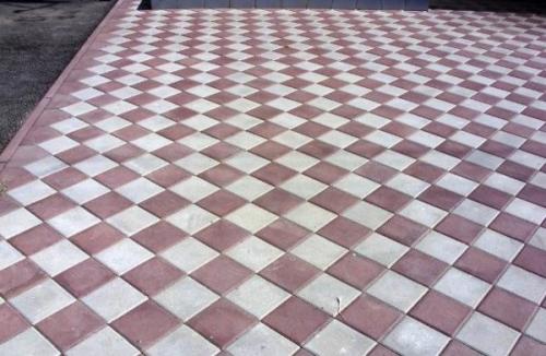 Способы укладки тротуарной плитки. Методика выбора схемы раскладки ФЭМ