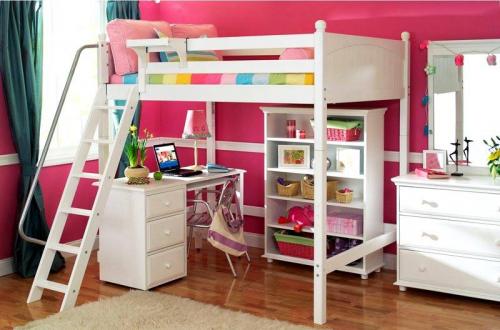 Комната на чердаке для подростка. Кровать-чердак с рабочей зоной для подростка – интересные проекты