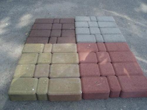 Способы укладки тротуарной плитки. Методика выбора схемы раскладки ФЭМ