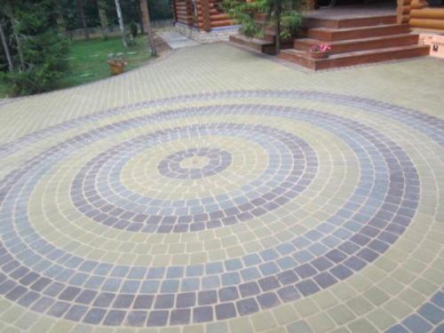 Способы укладки тротуарной плитки. Методика выбора схемы раскладки ФЭМ